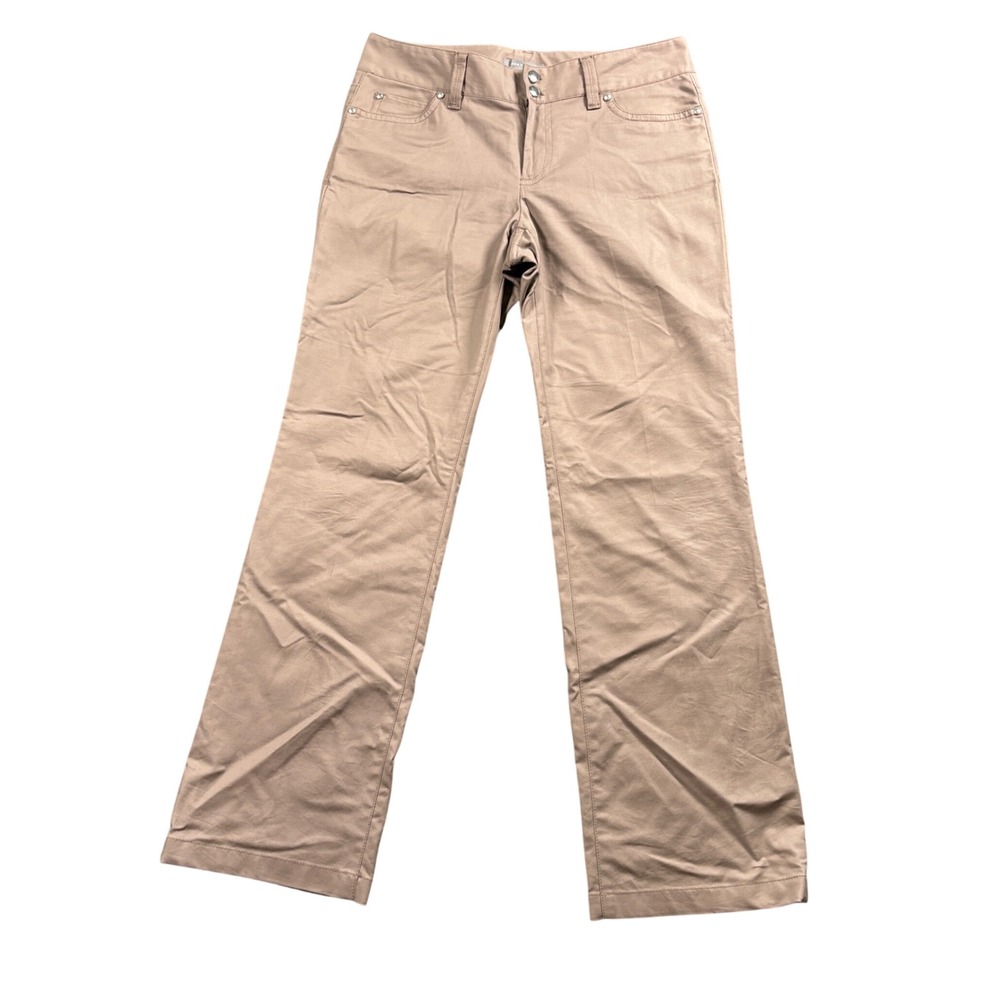 Ann Taylor Signature Fit Khaki Pants Womens 6 Old‎ Money Career Core Tan